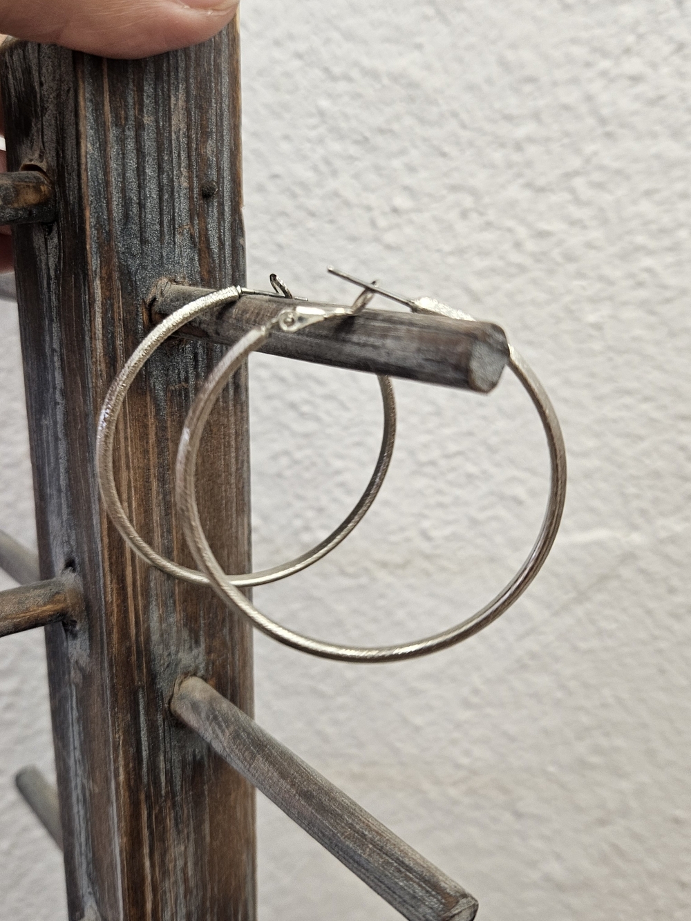 Silver Hoop Earrings - Classic Women’s Jewelry